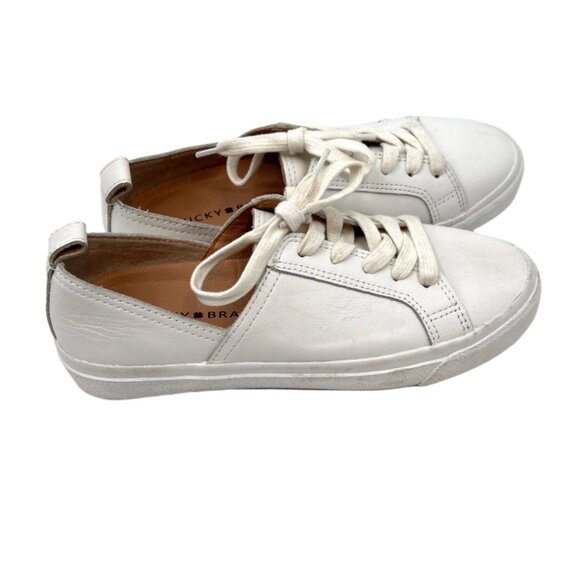 Lucky Brand Leather Sneakers - Picture 1 of 6